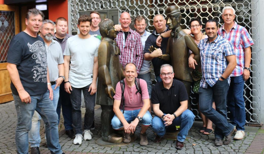 13 Gesellschafter bei der Brauhaustour